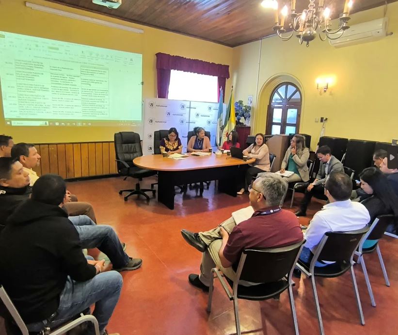 Dan seguimiento a 15 proyectos enfocados en salud para el departamento de Huehuetenango