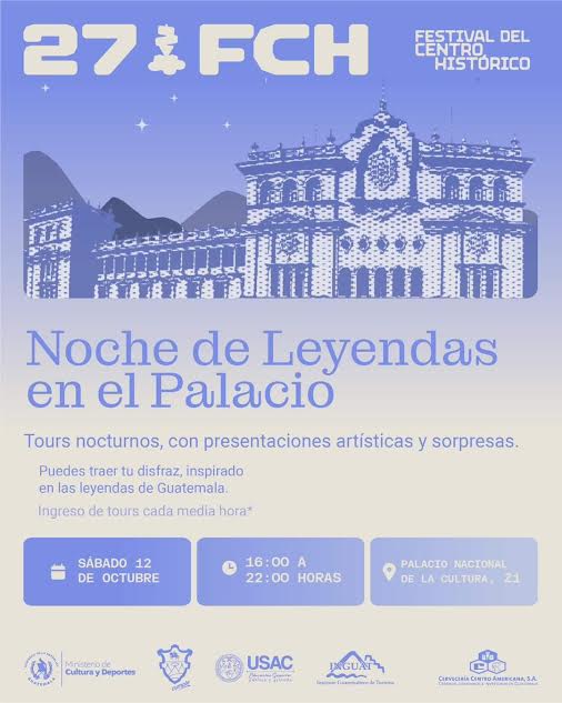 La invitación es para disfrazarse de Leyendas de Guatemala. / Foto: MCD