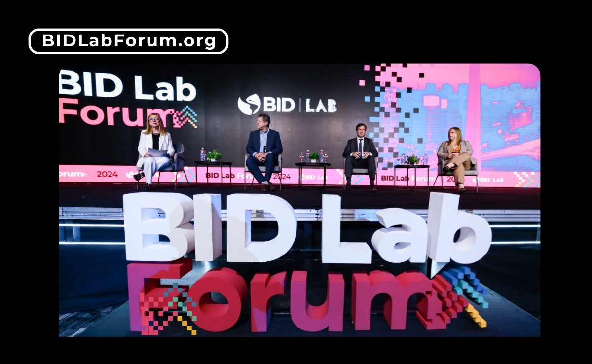 Este jueves empezó en Buenos Aires, Argentina, el BID Lab Forum 2024.