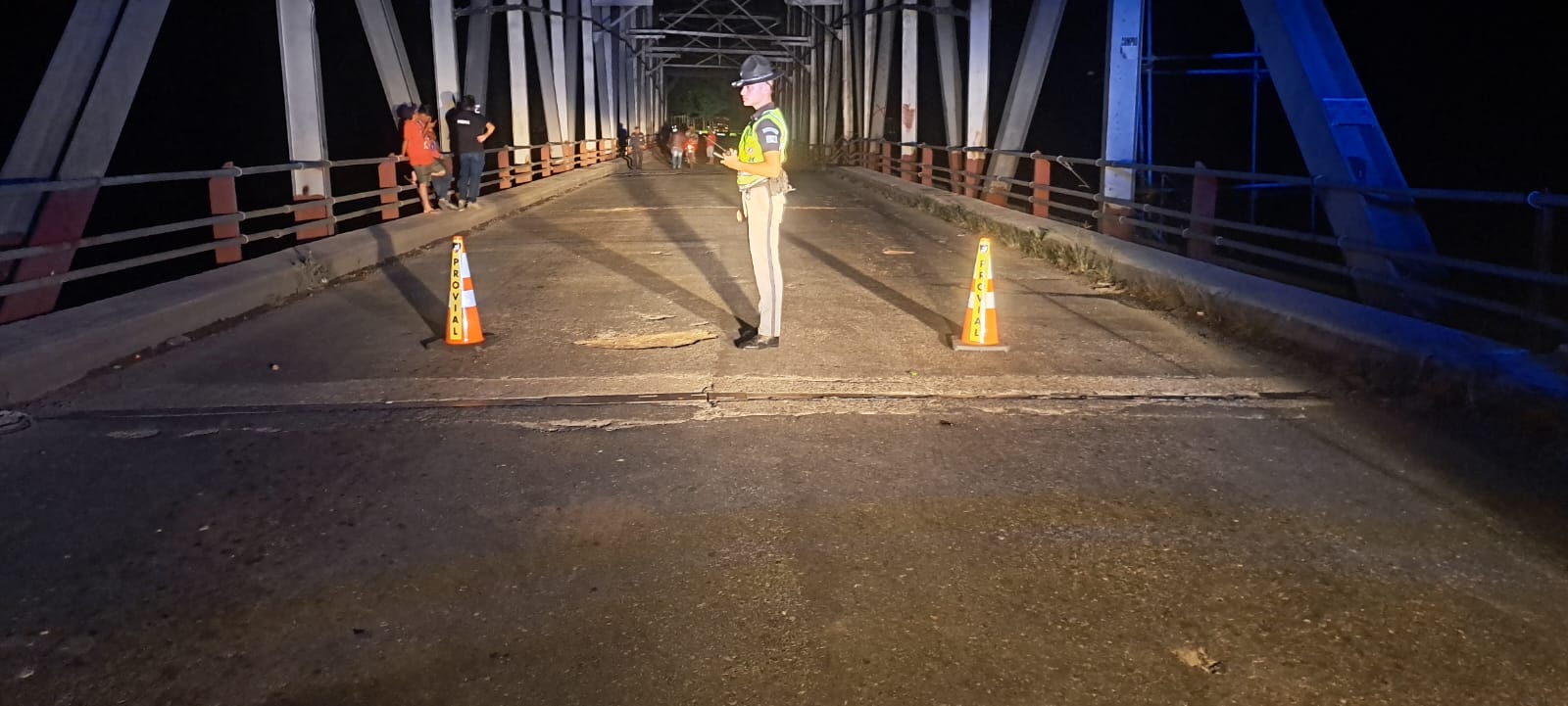 CIV cierra puente Nahualate en Suchitepéquez para evaluar daños