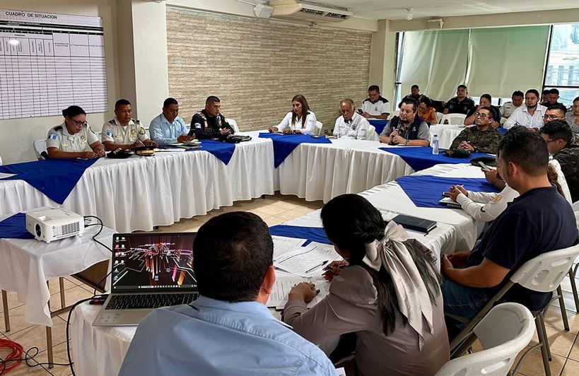 Sostienen reunión para reforzar acciones de seguridad para municipios de El Progreso