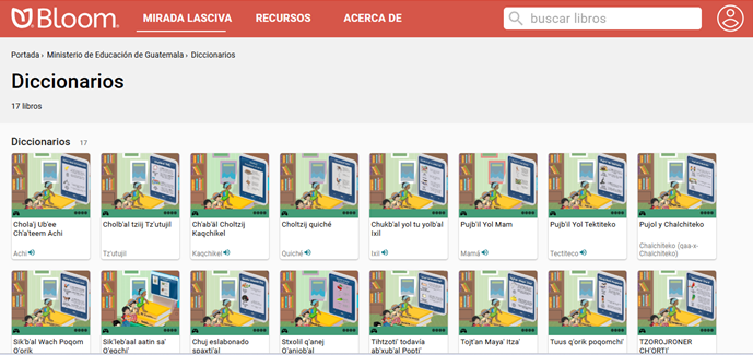 Ministerio de Educación pone al servicio de la población 21 diccionarios interactivos en idiomas mayas