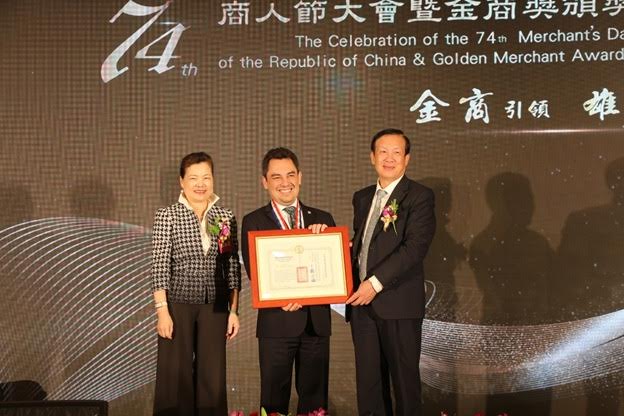 Guatemala recibirá por segunda ocasión el Golden Merchant Award de la República de China (Taiwán)