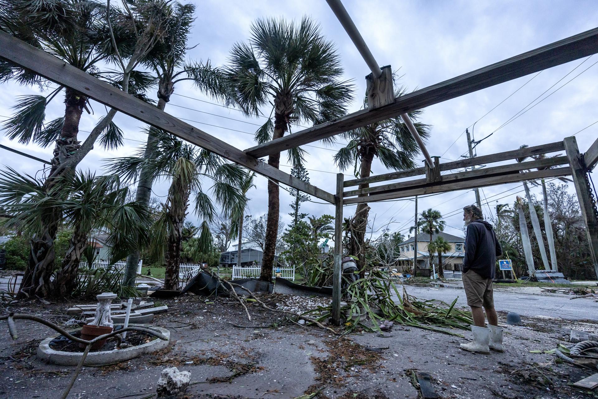 El huracán Milton dejó numerosos destrozos en varios condados de Florida.