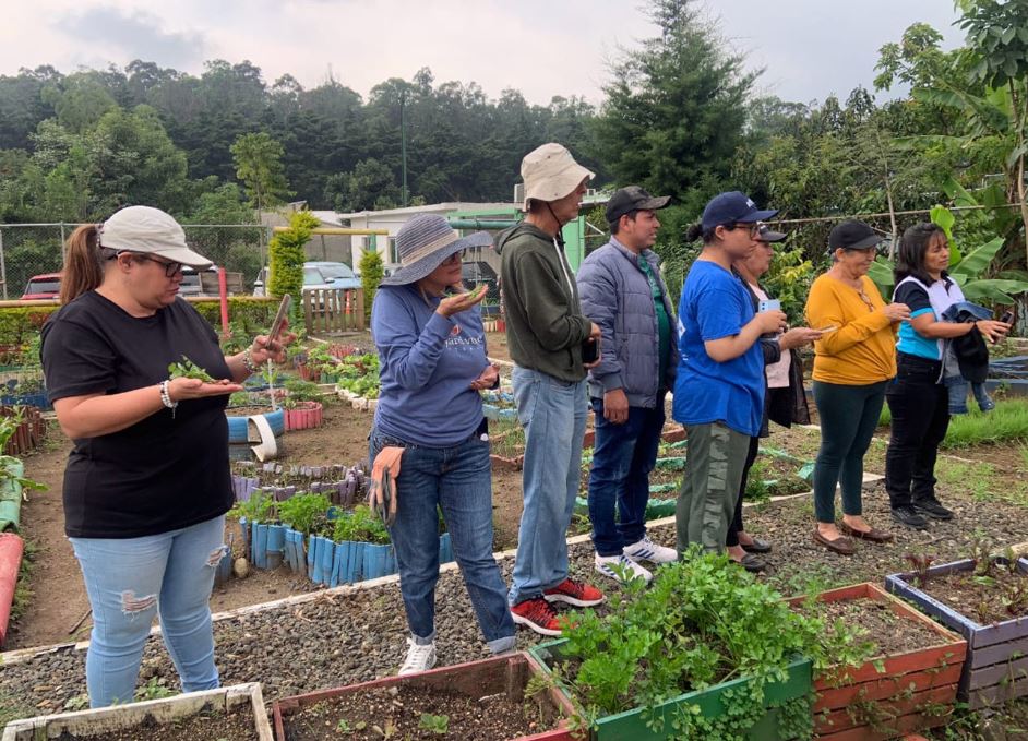 Personas con discapacidad aprenden a cultivar su futuro en taller inclusivo del MAGA