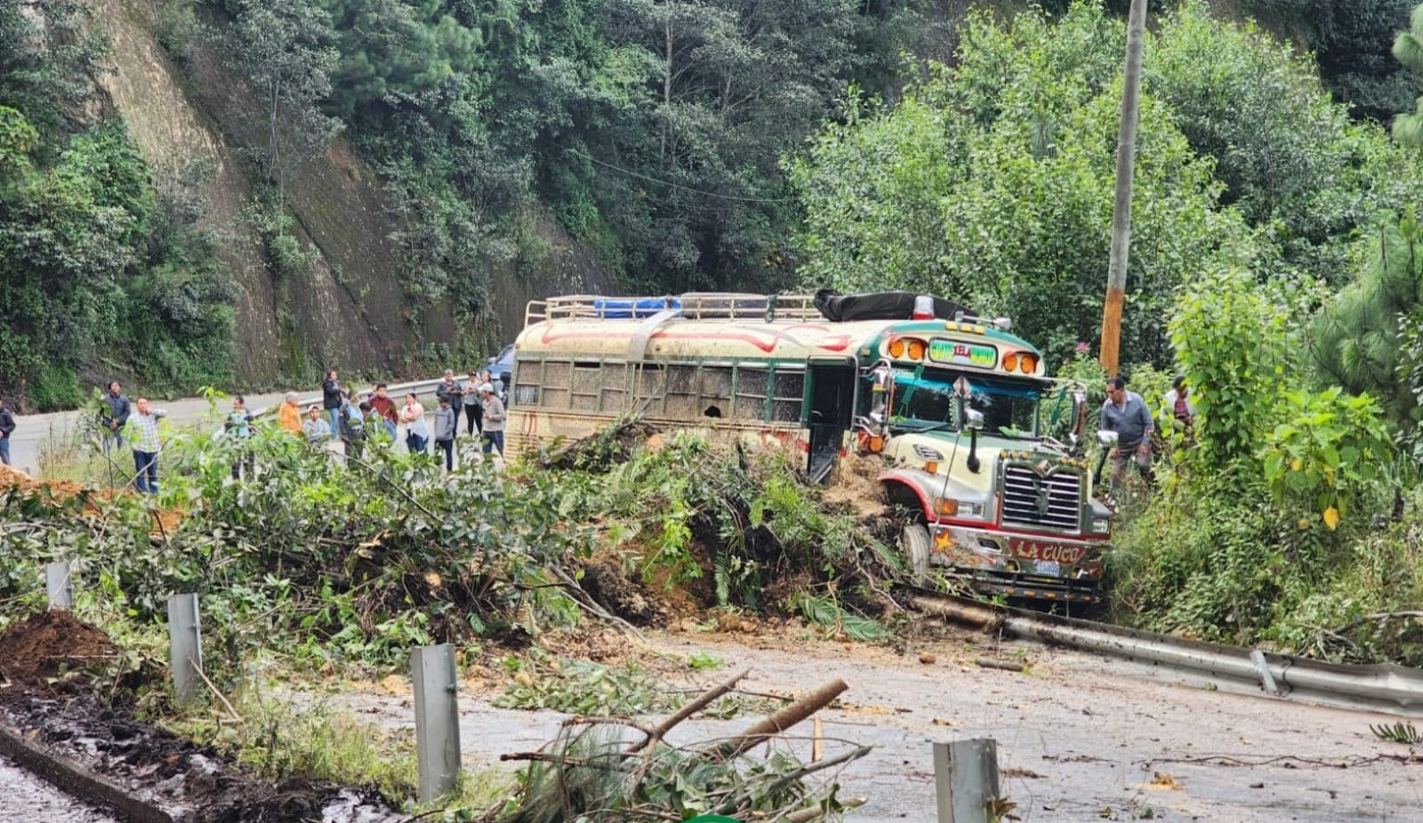 Siete nuevas emergencias ocurrieron por las lluvias en las últimas horas, según el Sistema Conred