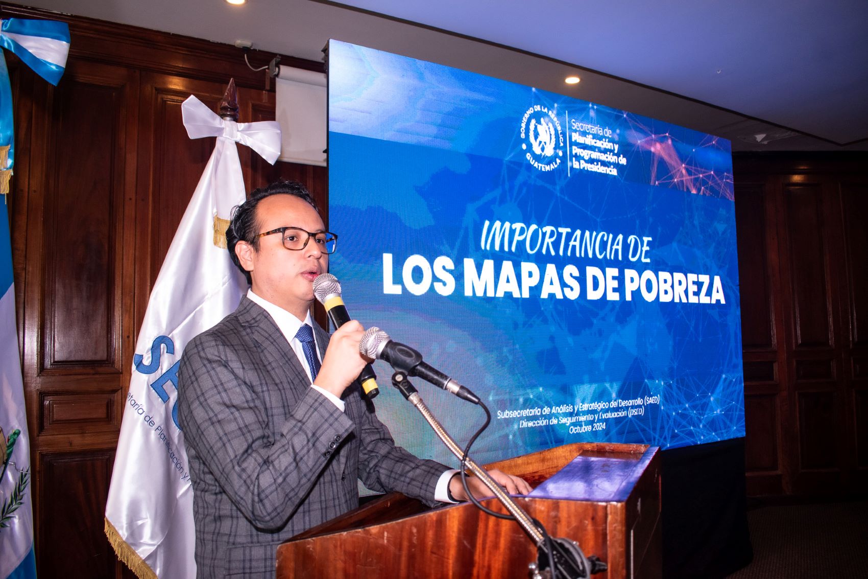 Presentan metodología que se utilizará en actualización de mapas de pobreza. / Foto: Segeplan.