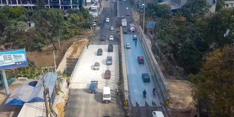 Retirarán el puente provisional sobre la ruta al Pacífico, en Villa Nueva