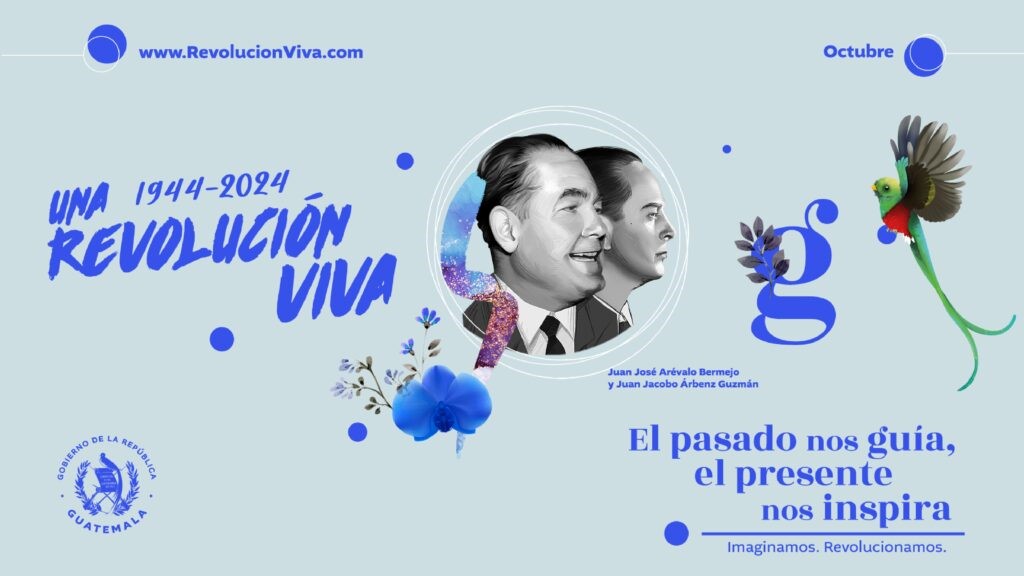 Gobierno anuncia actividades por el 80 aniversario de la Revolución del 20 de octubre