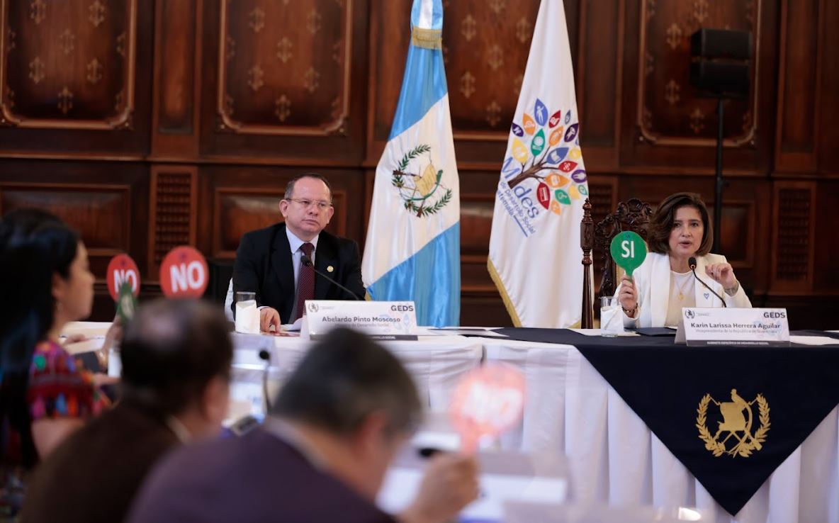 Vicepresidenta dirigió la quinta reunión ordinaria del Gabinete Específico de Desarrollo
