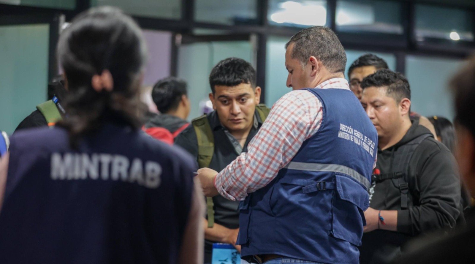 Beneficiarios del programa de Trabajo Temporal. /Foto: Mintrab.