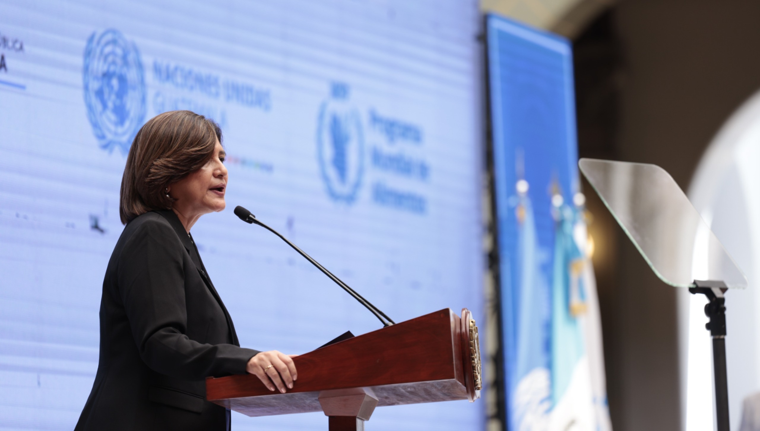 La vicepresidenta destaca el reto del Gobierno de la República para combatir la inseguridad alimentaria. /Foto: Noé Pérez.