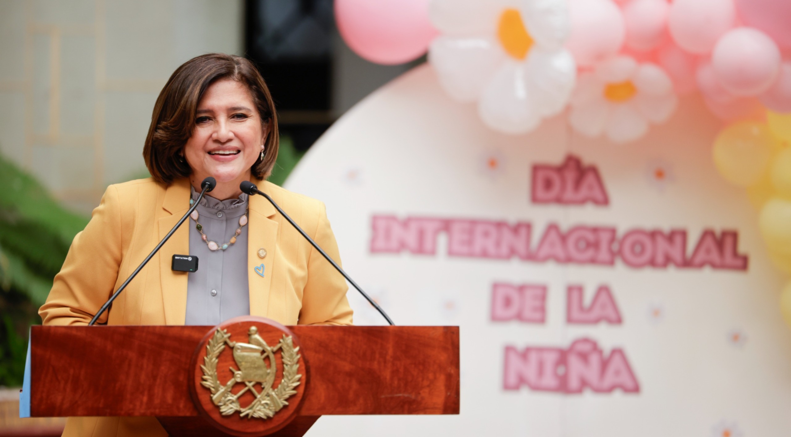 “No paren de soñar”, el mensaje de Karin Herrera en el Día Internacional de la Niña