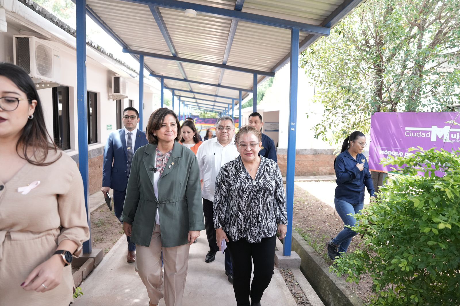 Vicepresidenta conoce Ciudad Mujer, en Honduras. / Foto: Vicepresidencia de la República.