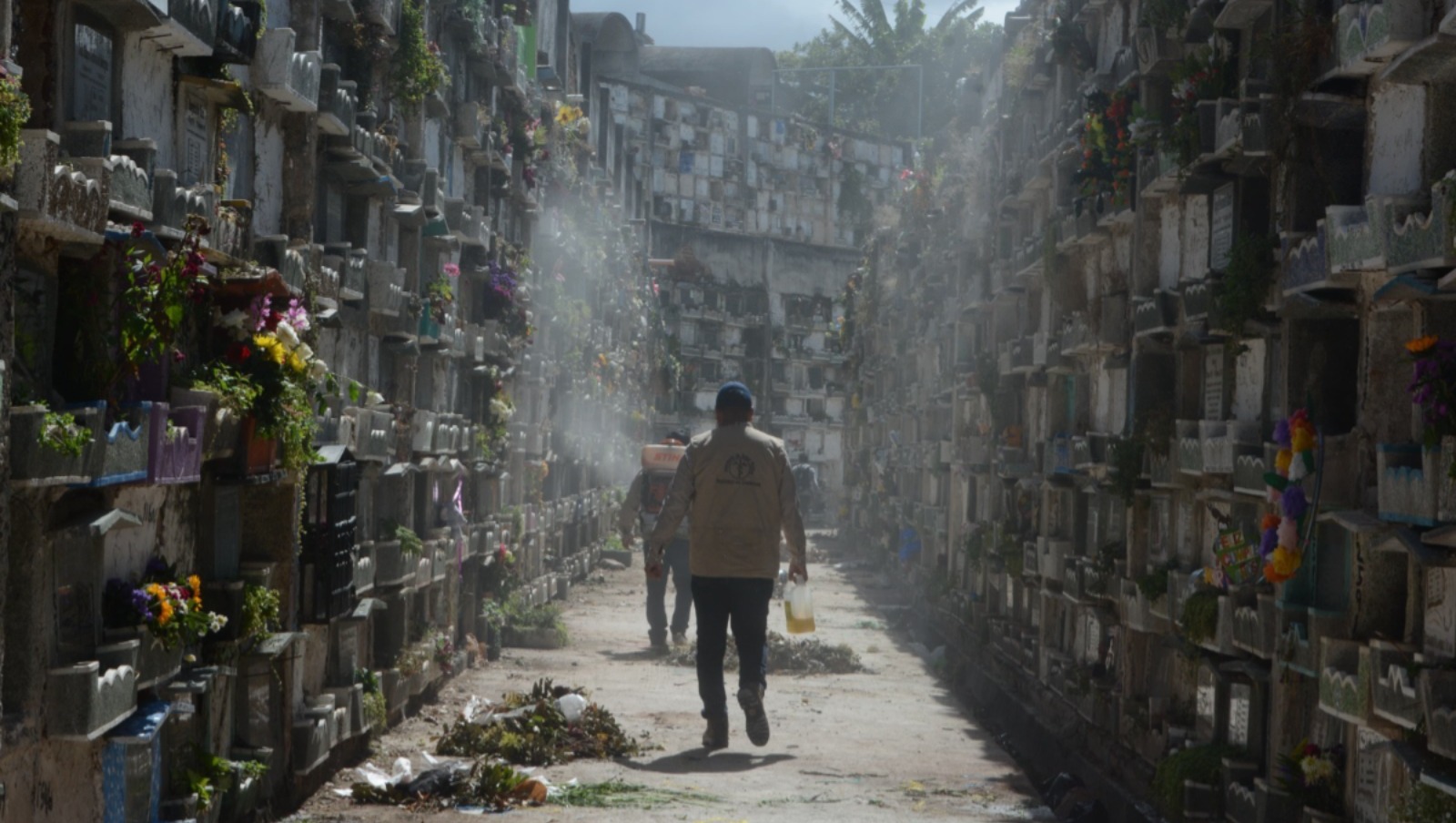 Fumigación en Cementerio General contribuye a la prevención del dengue