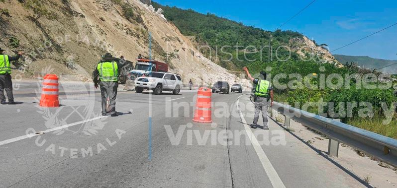 Construirán borda para contener riesgos en el kilómetro 61 de la ruta al Atlántico