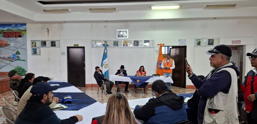 Codred de Chimaltenango se mantiene en alerta para dar respuesta a incidentes por lluvias
