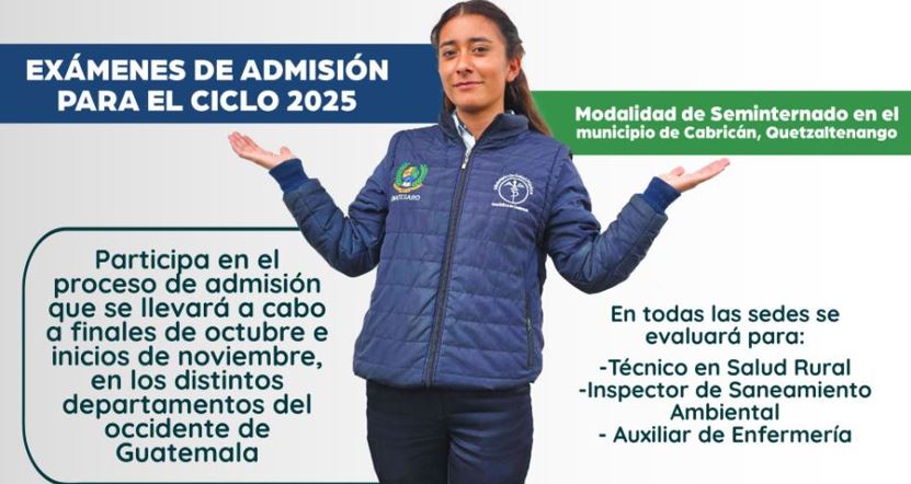 Arranca la jornada de becas para estudiar enfermería en Santa Cruz del Quiché