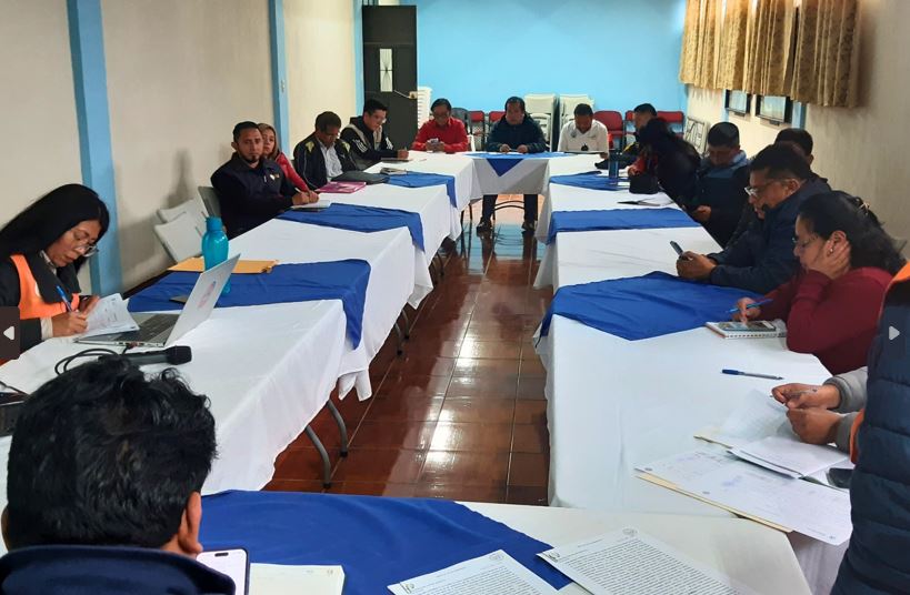 Seguimiento a las acciones contra el dengue y lluvias en Sololá