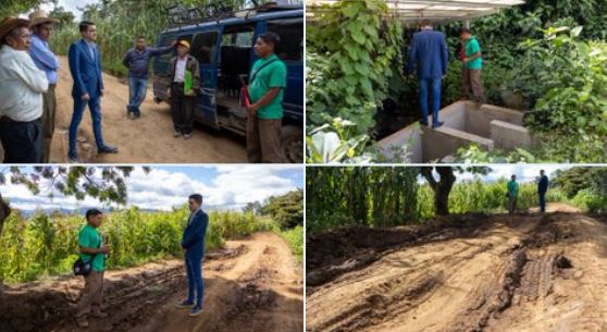 Buscan mejorar las condiciones de vida y promover el desarrollo en aldea Cruz Blanca, San Juan Sacatepéquez