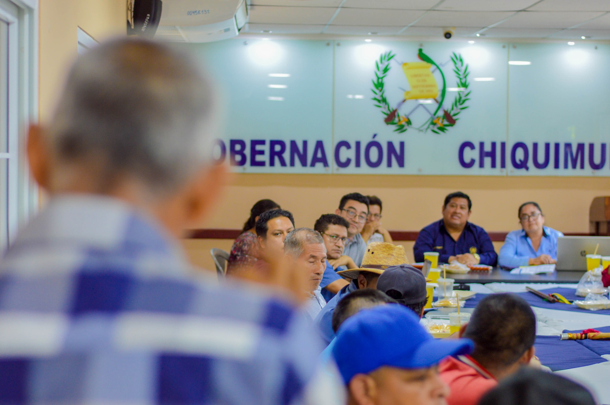 Gobernador de Chiquimula da seguimiento a las iniciativas y proyectos para el departamento