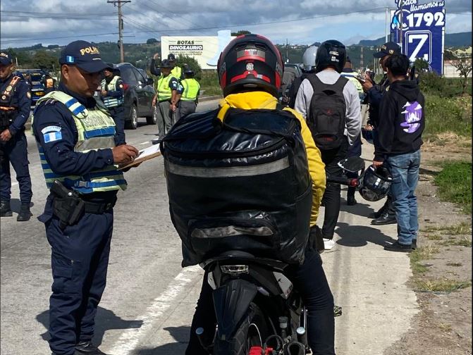 El uso indebido de placas de motocicleta y falta de documentación tendrán sanciones