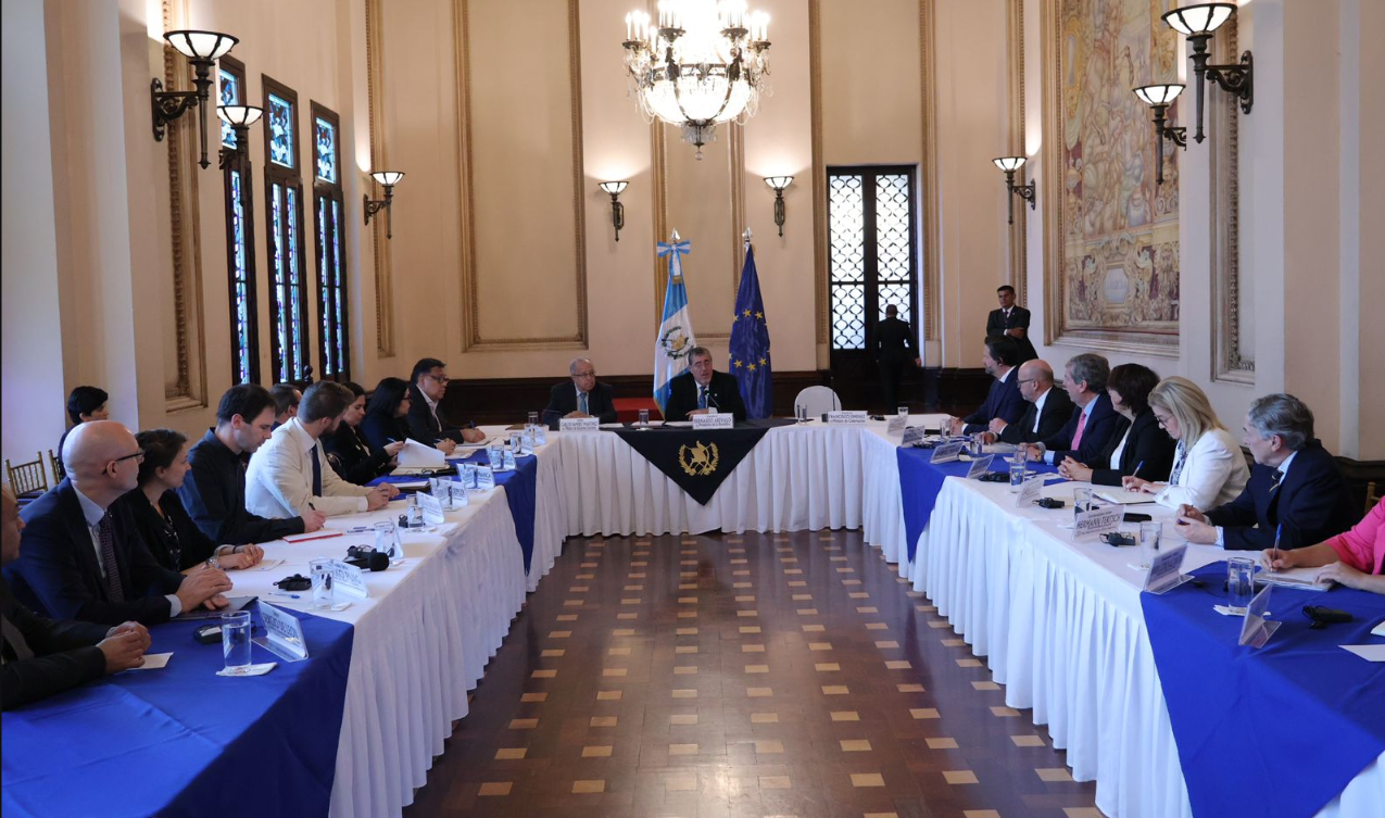 Presidente Arévalo dialoga con parlamentarios europeos sobre cooperación para el desarrollo
