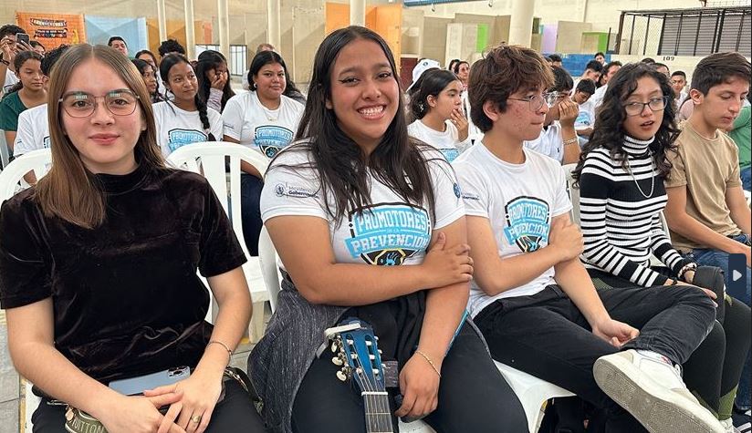 Juramentan a jóvenes como promotores de la prevención en El Progreso