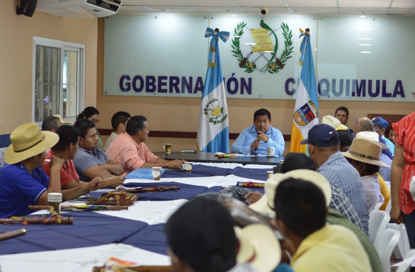 Desarrollan mesa técnica departamental de medio ambiente en Chiquimula