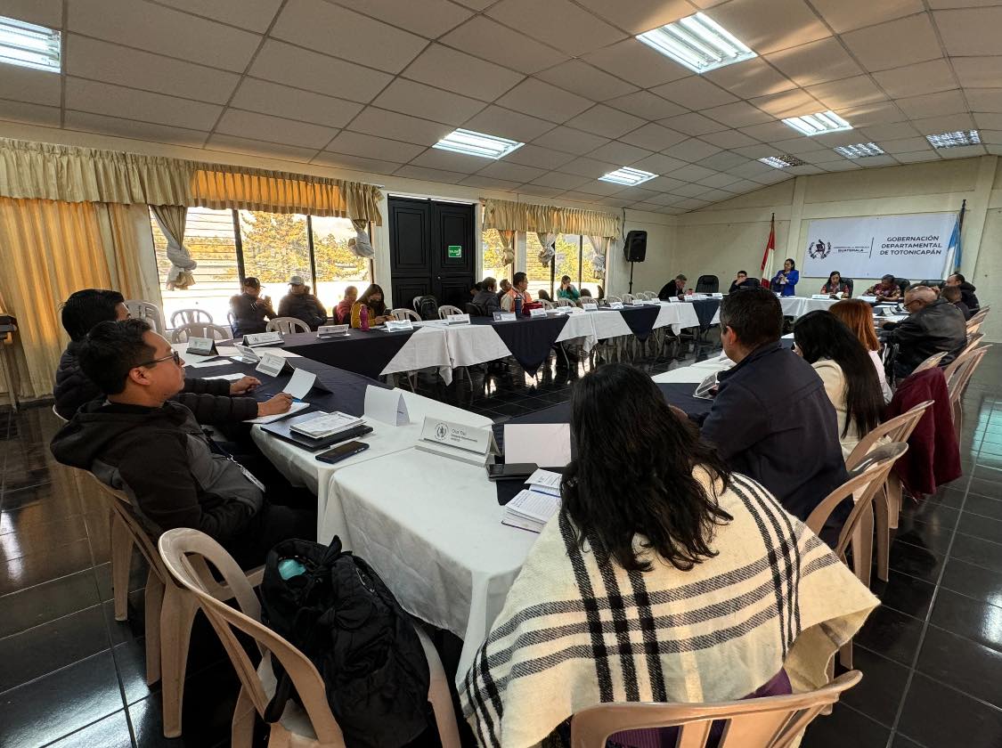 Codede de Totonicapán da seguimiento a proyectos de desarrollo para el departamento