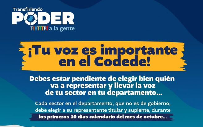 Este miércoles comienza la elección de representantes de sociedad civil en el Codede de Jalapa
