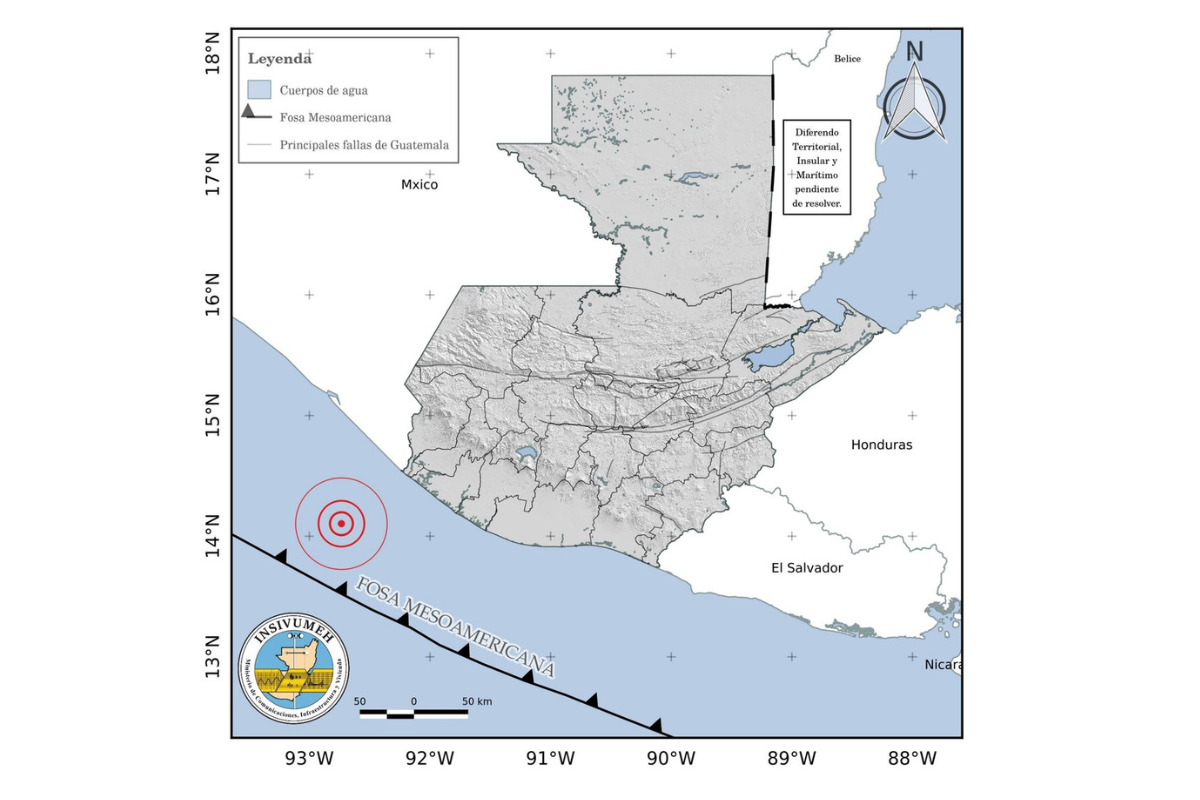 Temblor de 5.9 sacude Guatemala, Conred inicia monitoreo en todo el país