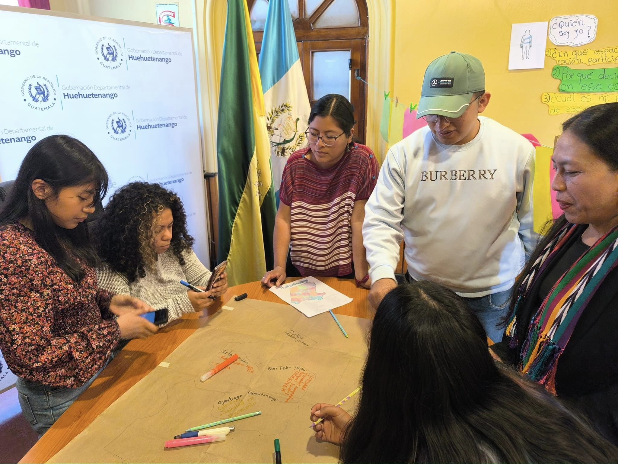 Red Juvenil Nabi´l, conformada por jóvenes comprometidos con promover los derechos de los huehuetecos