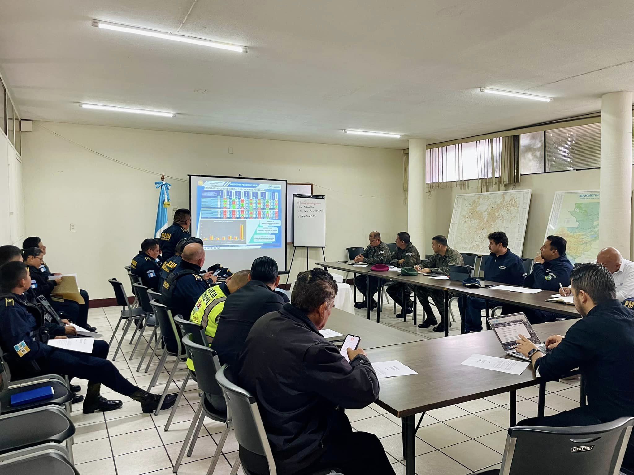 Mesa de Seguridad de Guatemala presenta resultados y fortalecimiento de las acciones