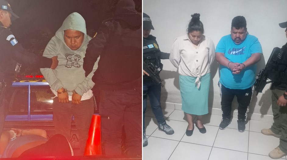 La PNC captura a tres presuntos secuestradores que mantenían retenido a migrante dominicano.