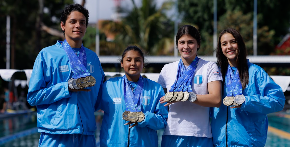 La natación guatemalteca promete un futuro dorado