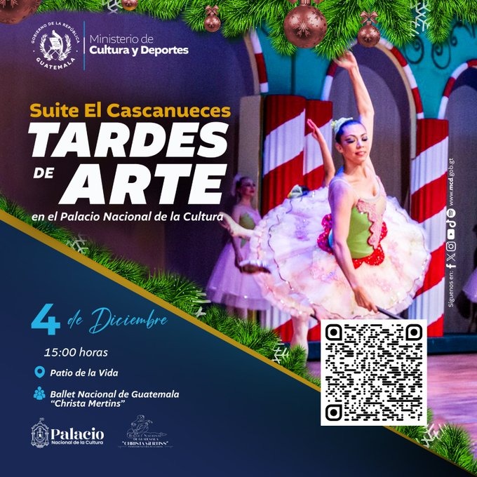 Ballet Nacional presentará El Cascanueces en el Palacio Nacional