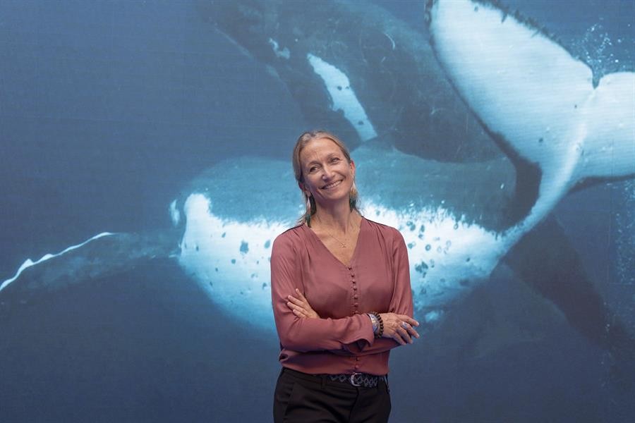 Céline Cousteau, activista y ambientalista, nieta del oceanógrafo Jacques Cousteau. / Foto: EFE.