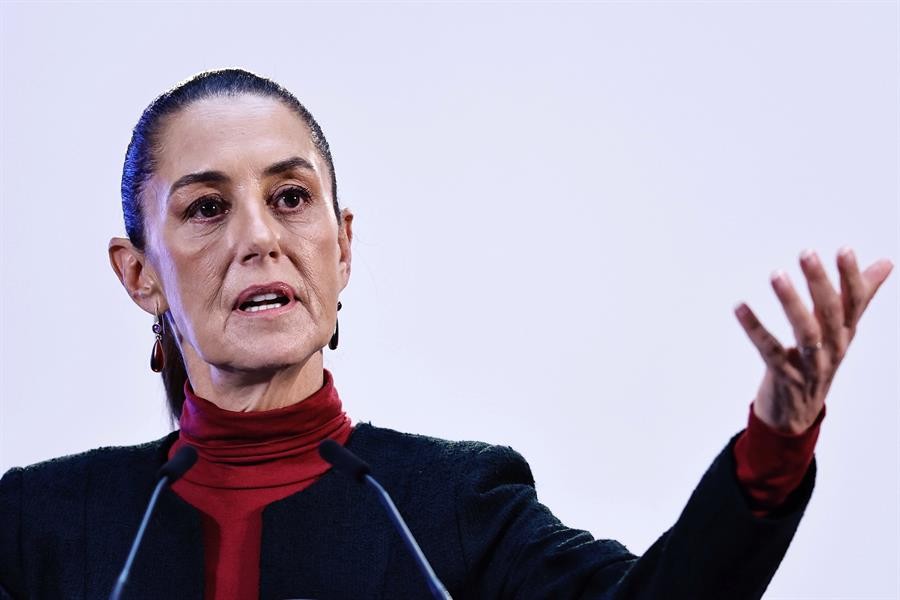 Claudia Sheinbaum, presidenta de México. / Foto: EFE.