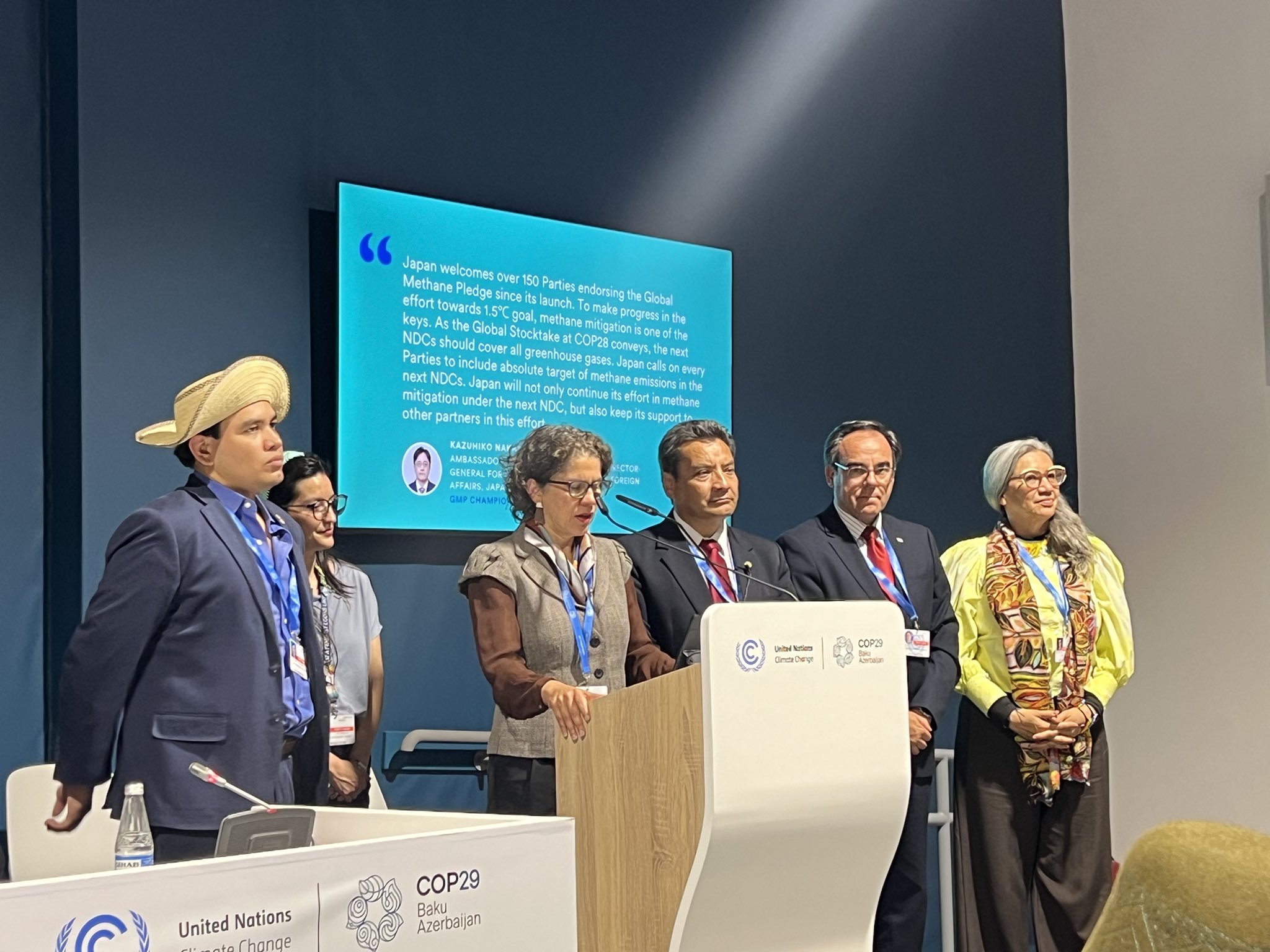 Guatemala sostiene una agenda activa en la cumbre climática COP29 en Azerbaiyán