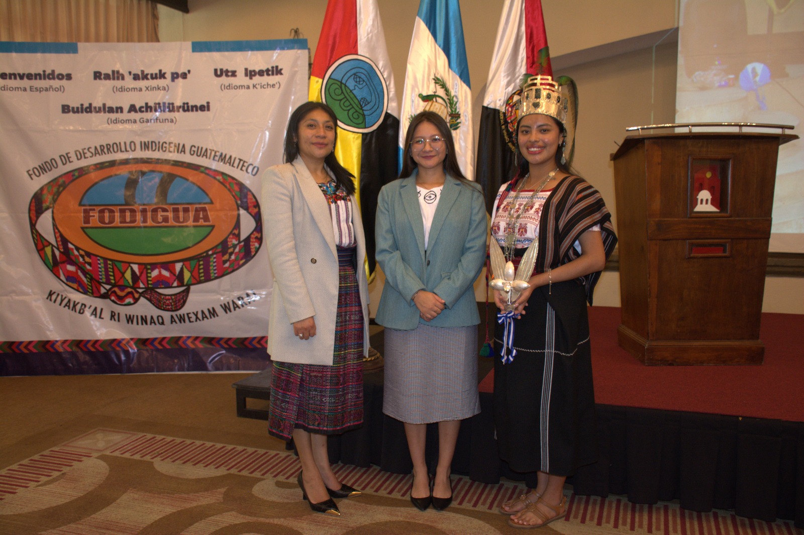 Fodigua fortalece idiomas en Encuentro Nacional de Jóvenes Mayas, Xincas y Garífunas