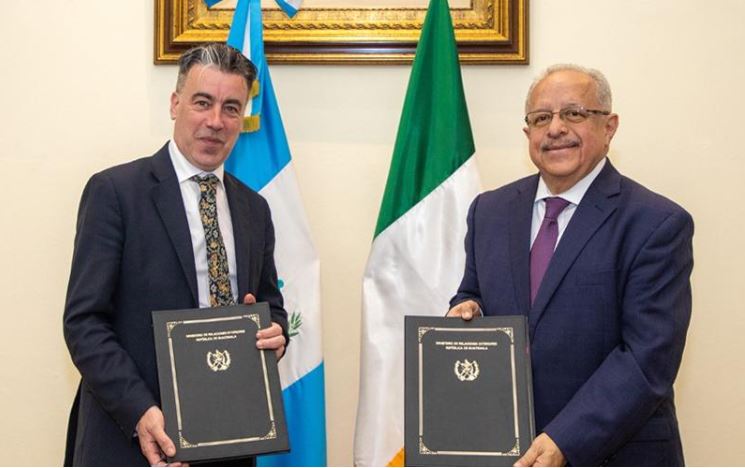 Guatemala e Irlanda firman Memorándum de Entendimiento