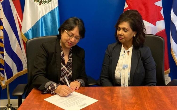 Guatemala y la ciudad canadiense de Surrey fomentarán el intercambio comercial