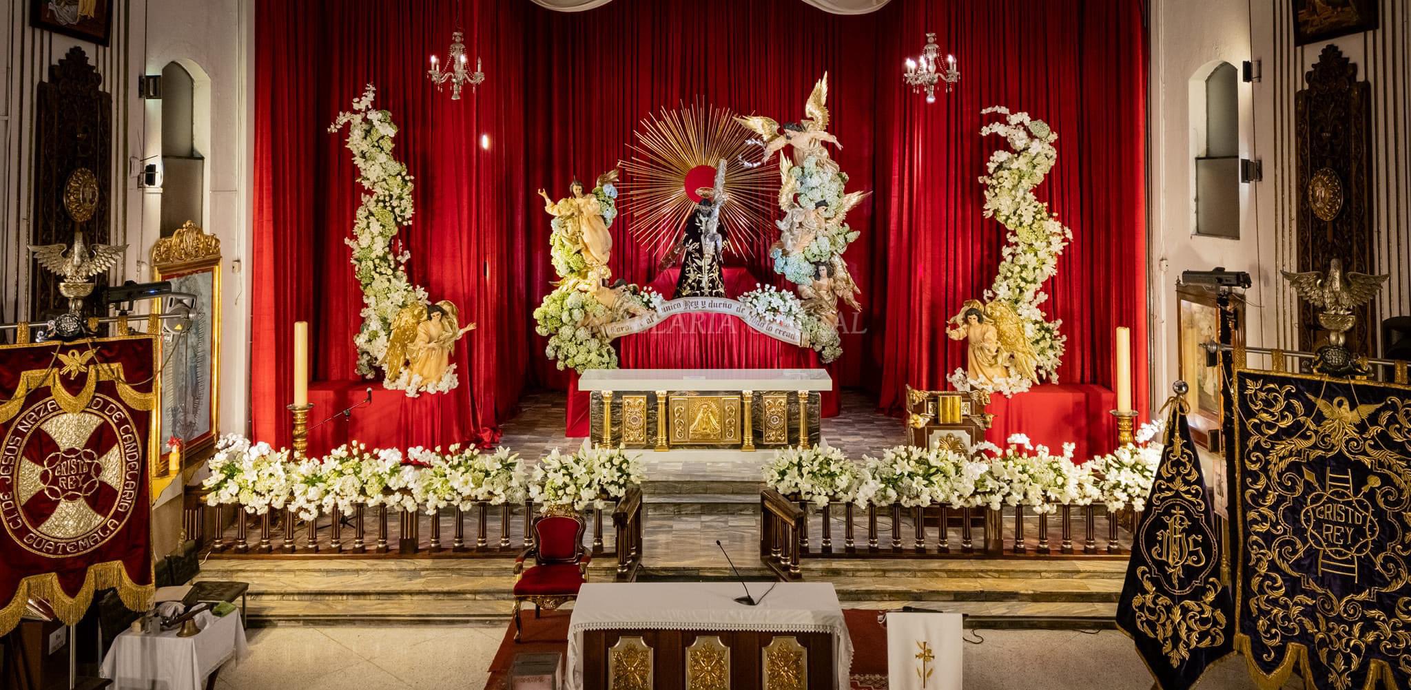 Jesús Nazareno Cristo Rey, de la parroquia de Nuestra Señora de Candelaria. / Foto: Eventos Católicos.