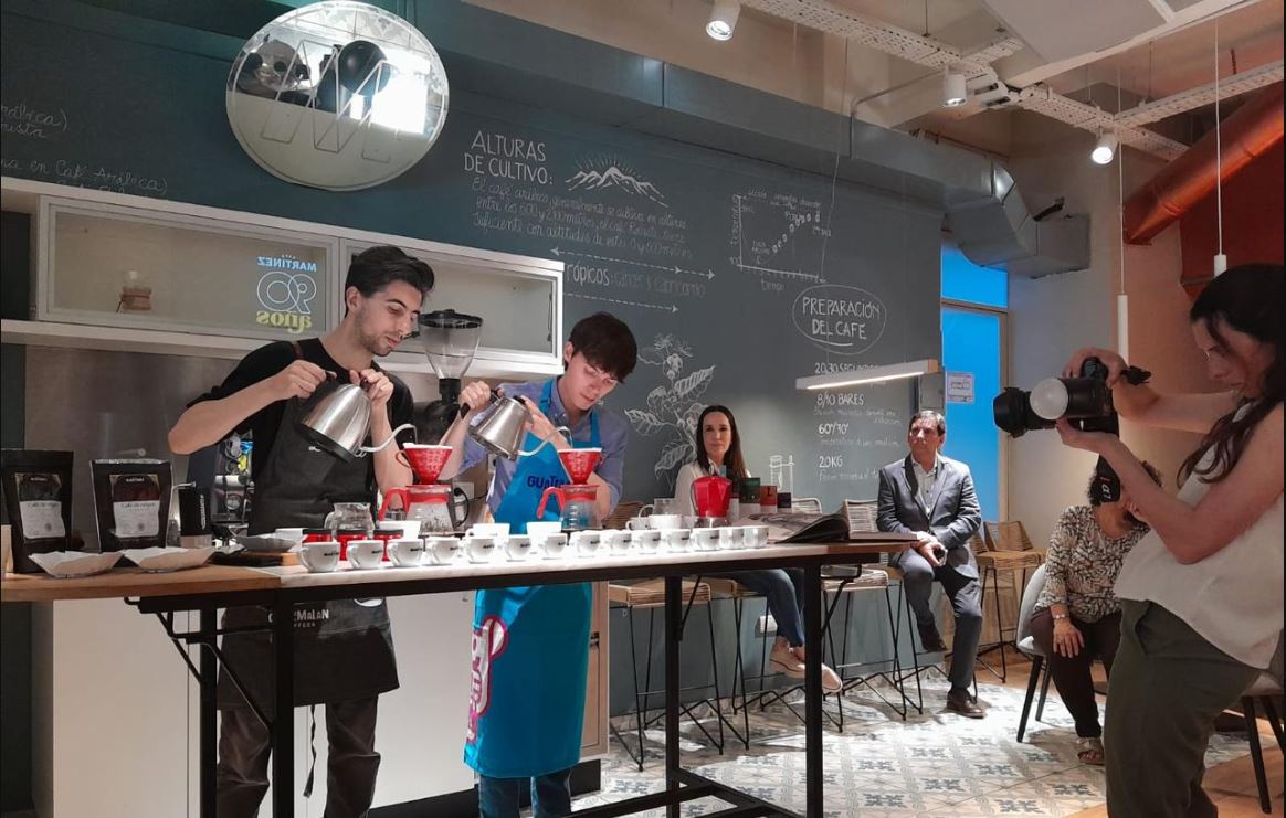 Misión Diplomática promueve el café guatemalteco en Argentina