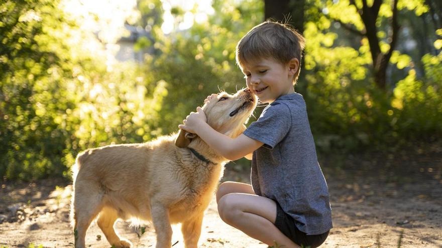 Los niños que crecen en contacto con animales son menos propensos a padecer alergias.