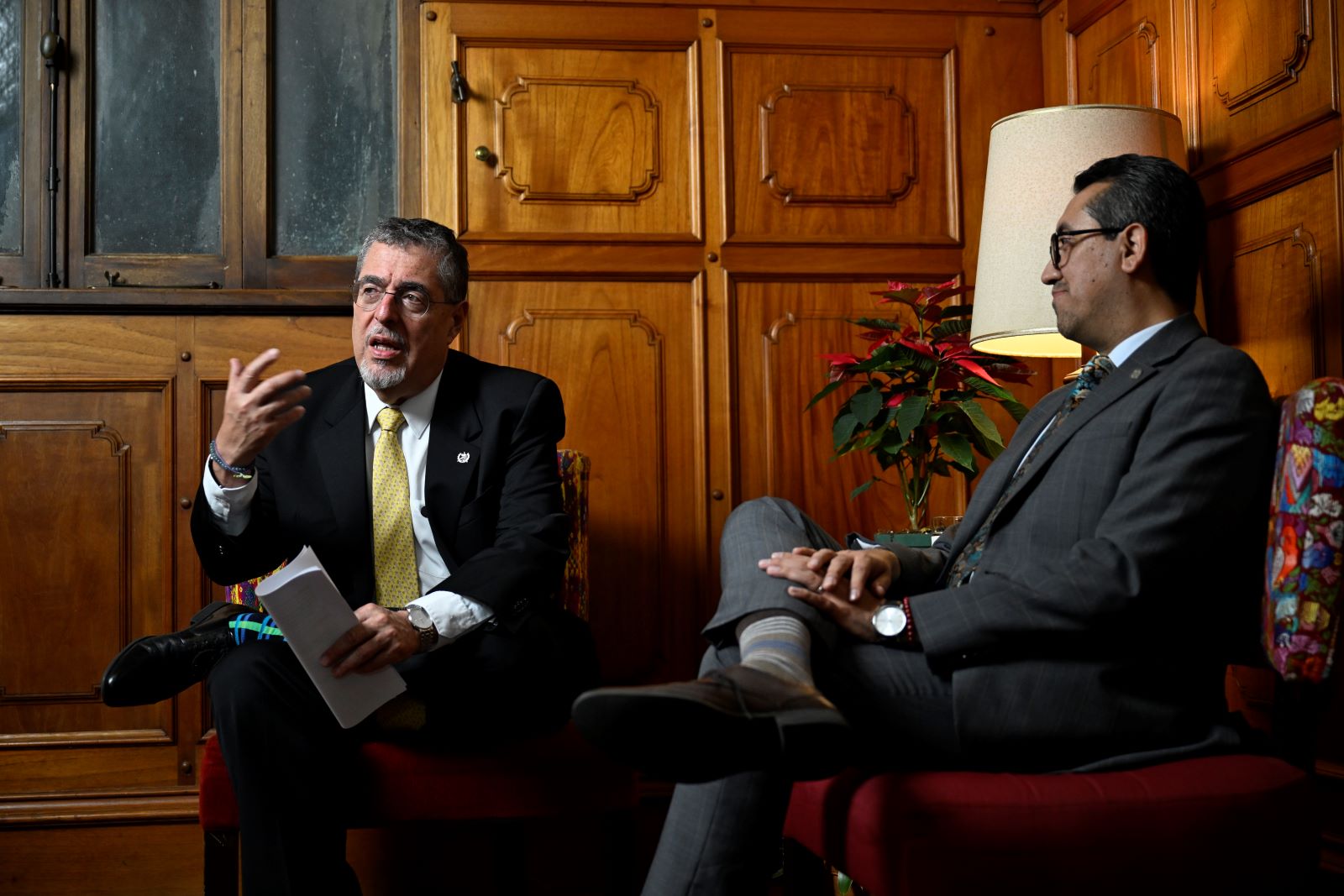 Presidente Arévalo ratifica objetivos de presupuesto 2025 para obras y programas de población vulnerable