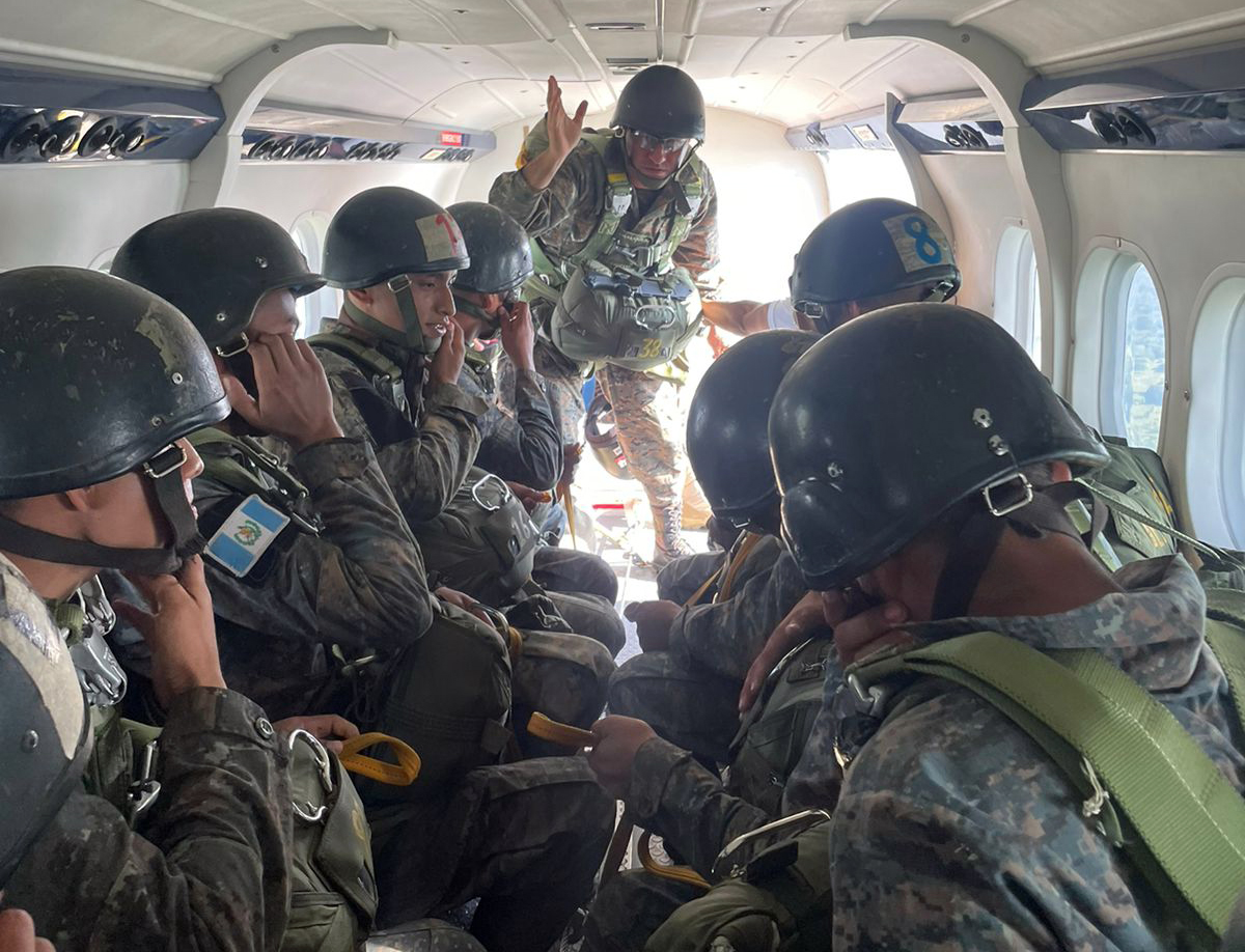 61 aniversario de la Brigada de Paracaidistas viene acompañada de un curso para civiles. / Foto: cortesía Mindef
