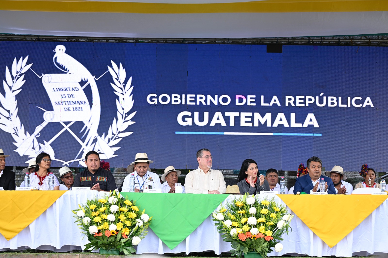 Presidente Arévalo firma agenda de trabajo para el desarrollo integral de Uspantán, Quiché