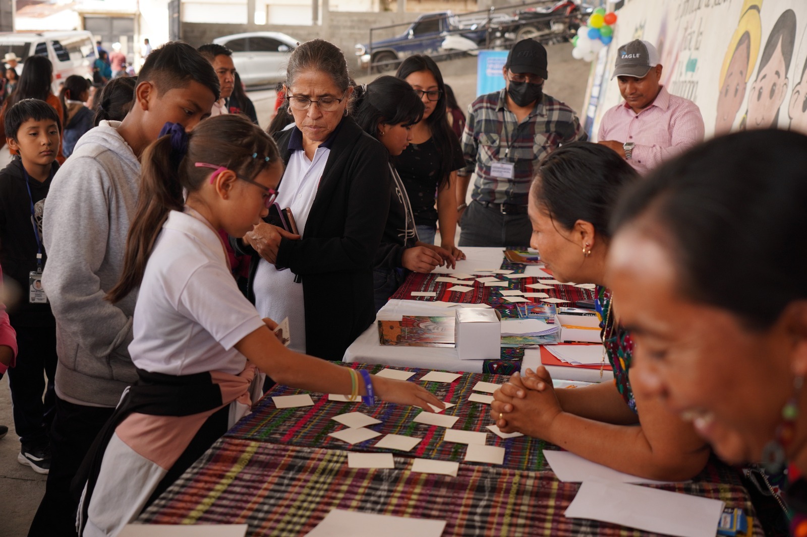 Ministerio de Educación realizó el quinto festival de lectoescritura en el municipio de Aguacatán, Huehuetenango.